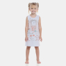 Loja Sonhart | Camisola Infantil Menina regata Média Estampada