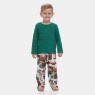 Pijama Manga Longa Infantil Feminino e Calça Estampa
