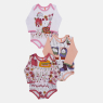 Kit Body Estampado Manga Longa Para Bebê Menina Pat e Annie