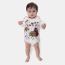  Kit Body Para Bebê Menina Manga Longa Pat e Annie