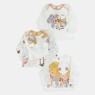 Kit Pagão Bebê Menina Manga Longa Estampado