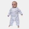 Macacão Bebê Manga Longa  Sonhart Tic-Tac Unissex