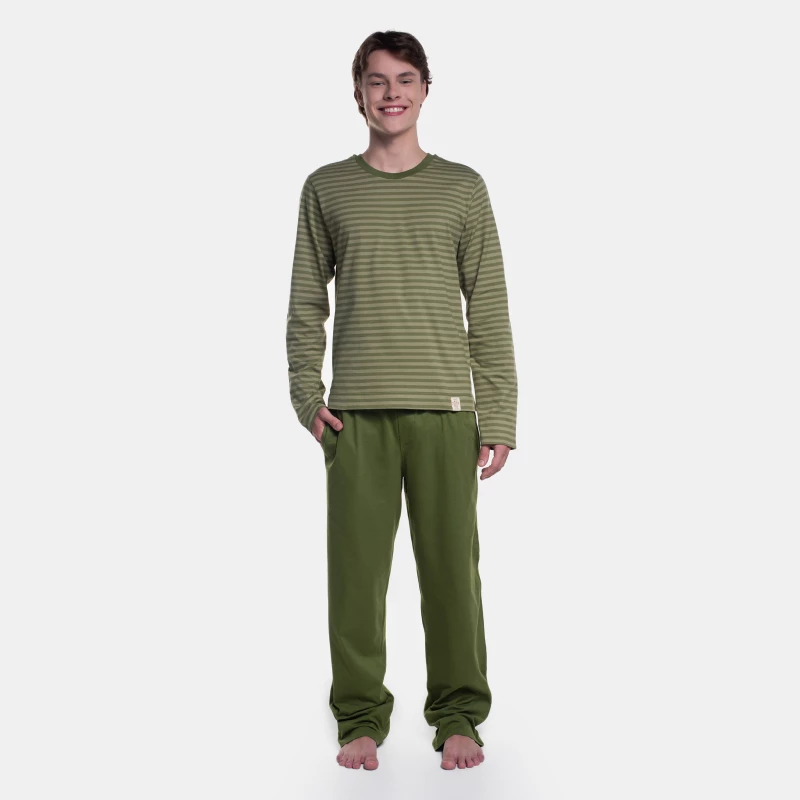 Pijama Manga Longa e Calça