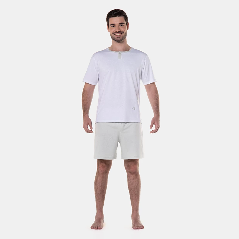Homewear manga curta e short    