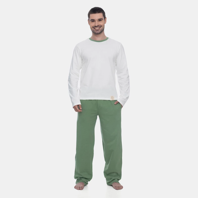 Pijama Manga Longa e Calça