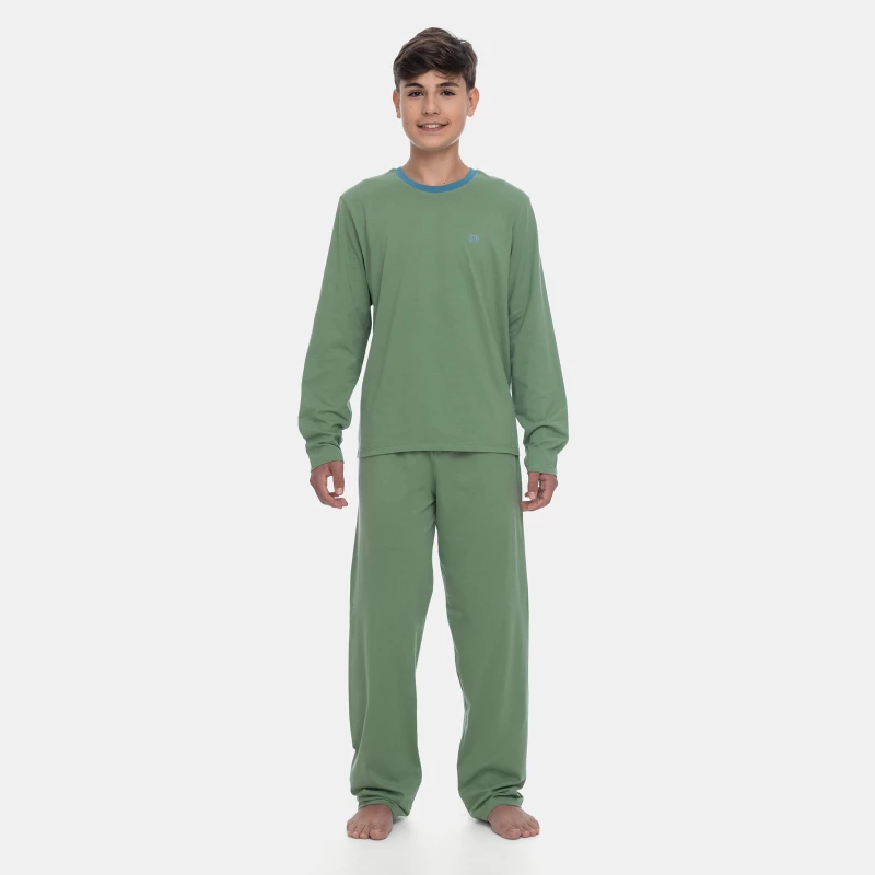 Pijama Manga Longa e Calça