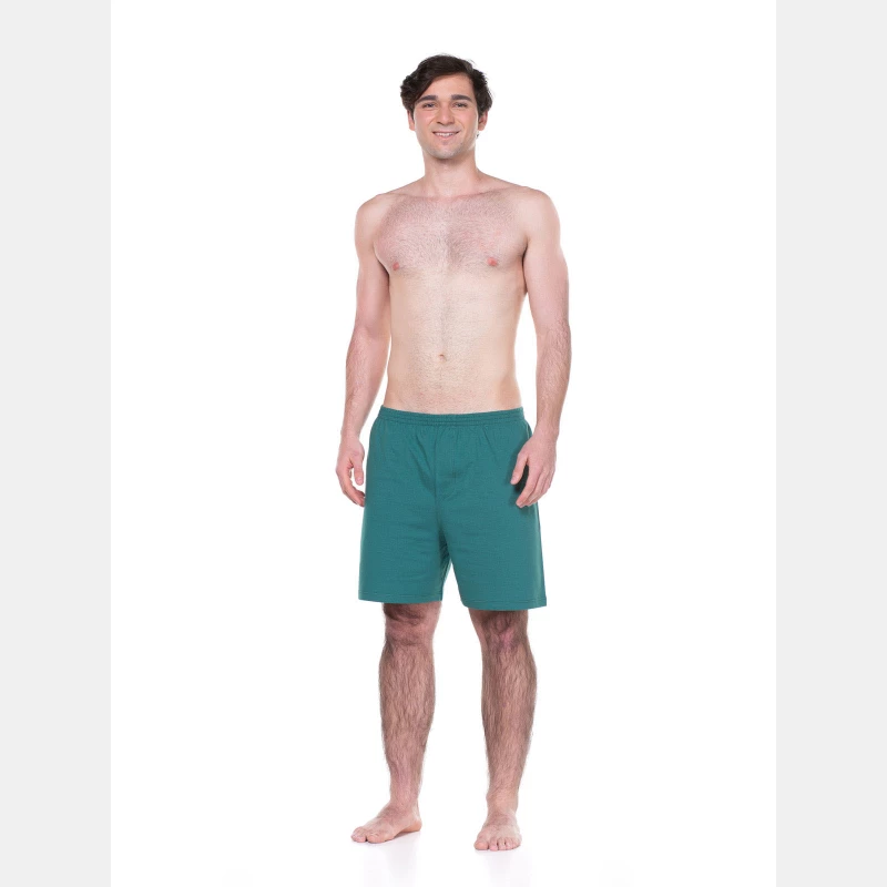 Short Masculino Adulto Cós Elástico Verde
