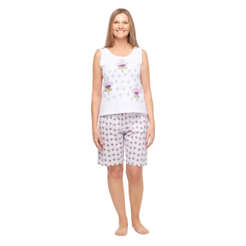 Pijama regata e bermuda