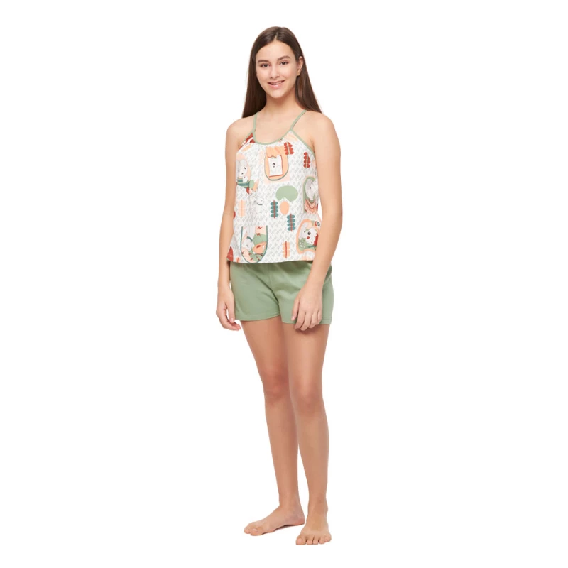 Pijama alça e short   
