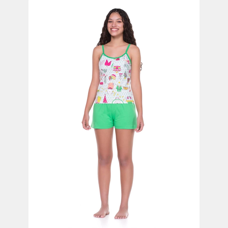 Pijama alça e short