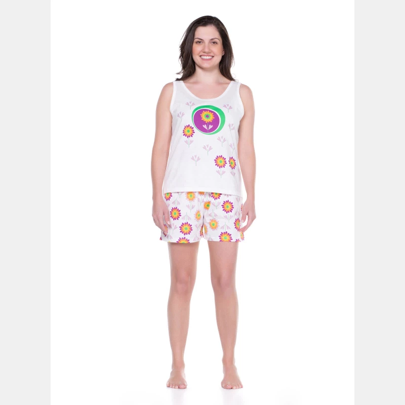 Conjunto Feminino Adulto Regata e Short