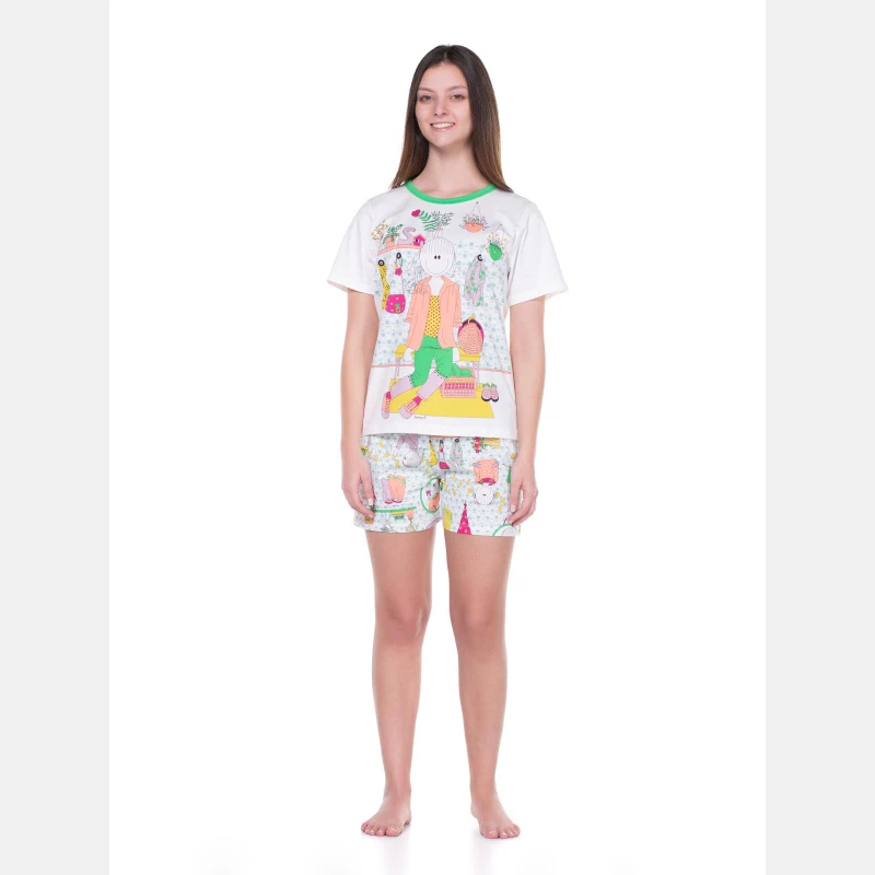 PIJAMA MANGA CURTA E SHORT