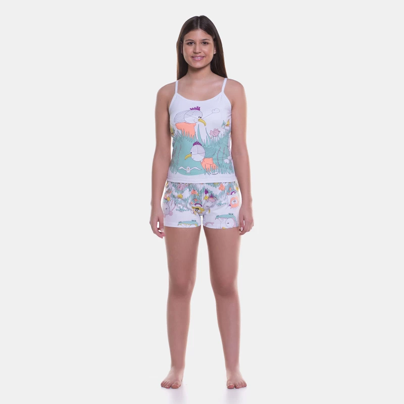 Pijama alça e short
