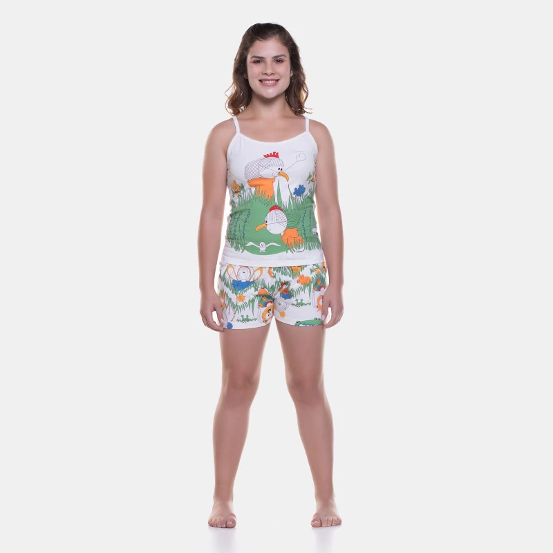 Pijama alça e short
