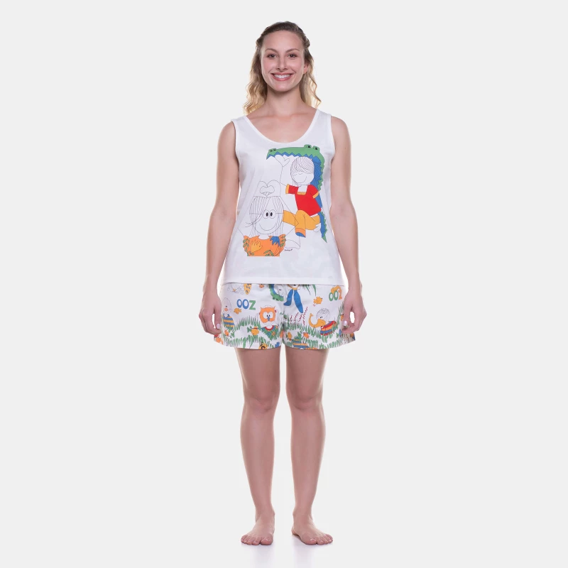 Pijama regata e short