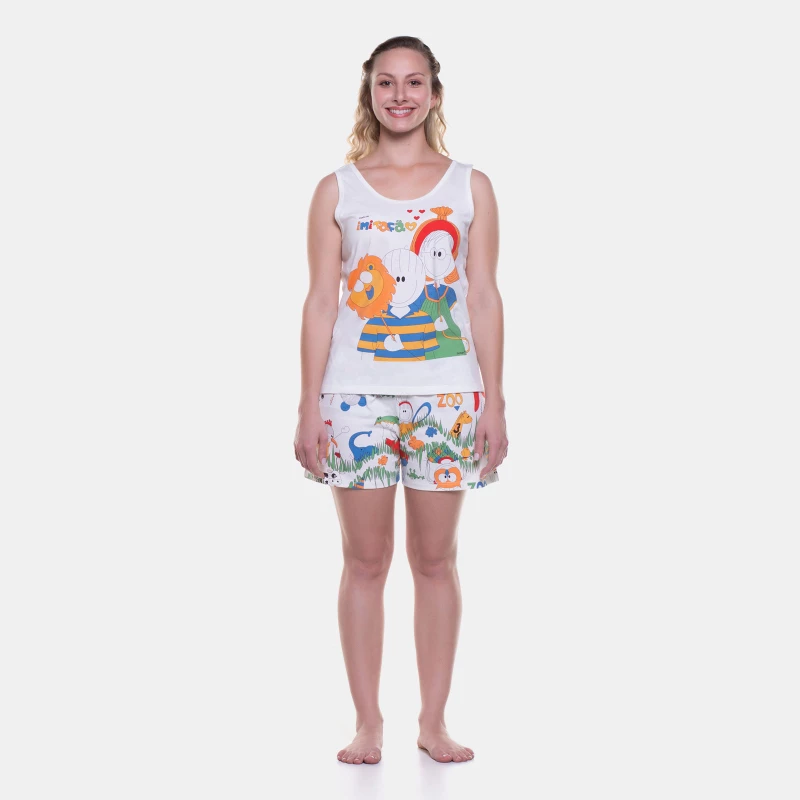 Pijama regata e short   