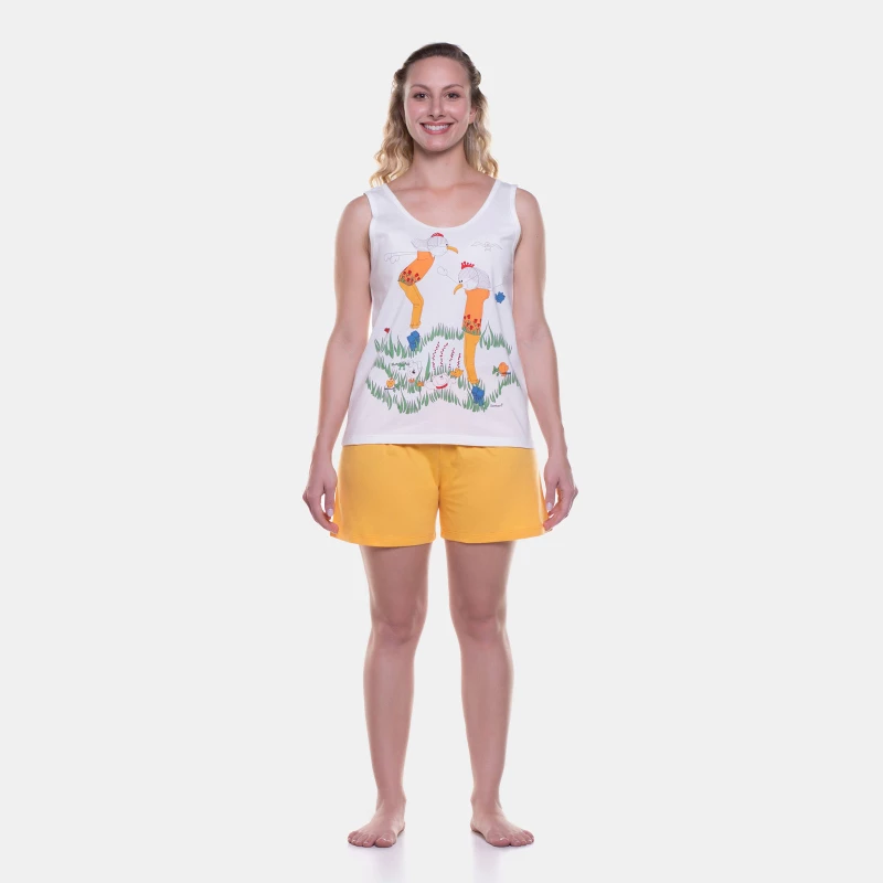 Pijama regata e short   