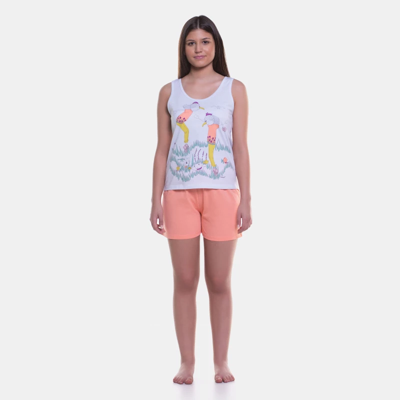Pijama regata e short     