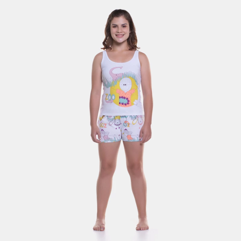Pijama regata e short