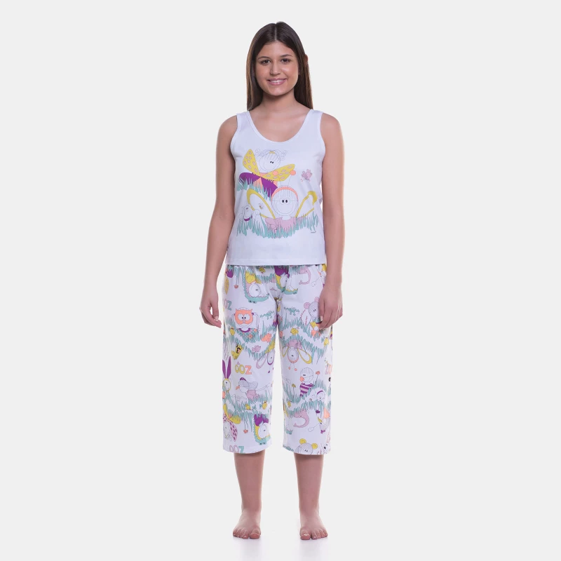 Pijama regata e corsário