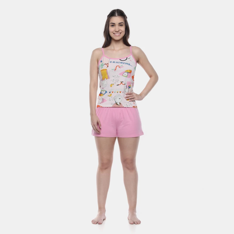 Pijama Alça e Short    