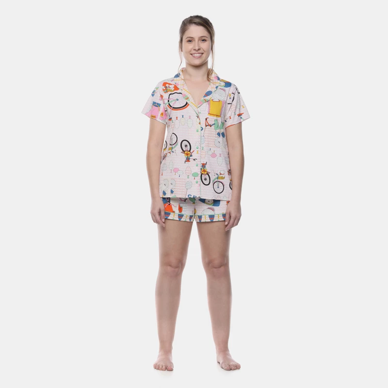 Homewear Manga Curta e Short