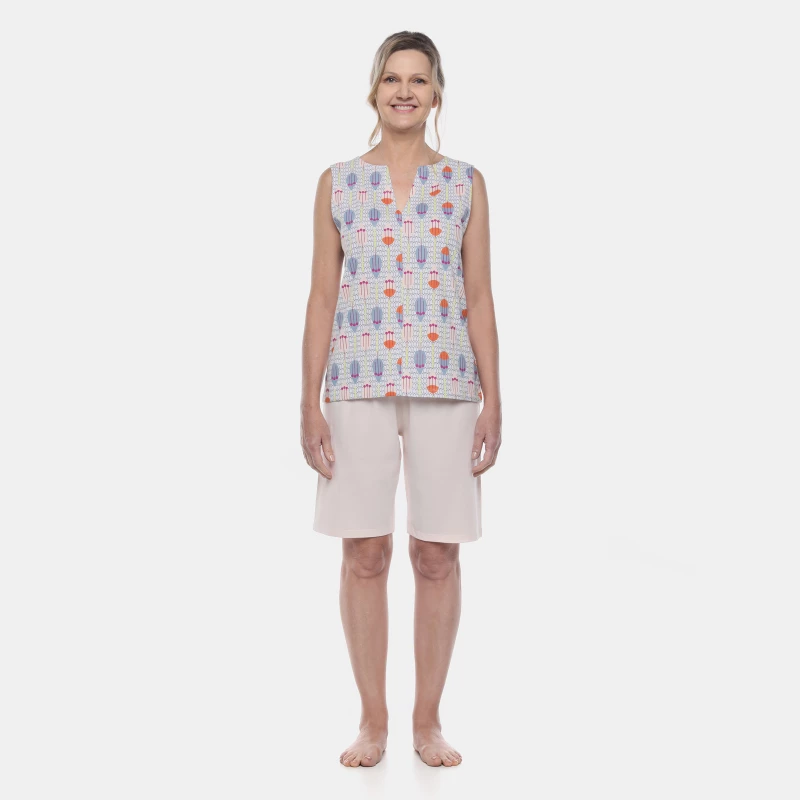 Homewear Clássico Regata e Bermuda