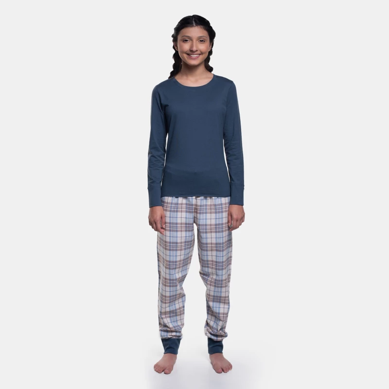 Pijama Manga Longa e Calça