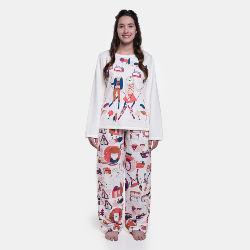 Pijama Manga Longa e Calça