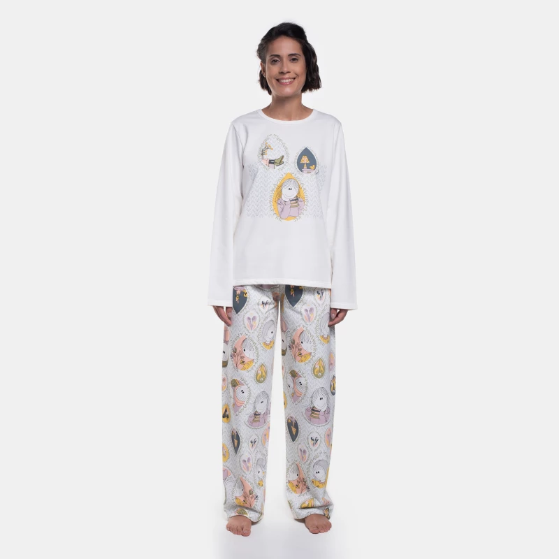 Pijama Manga Longa e Calça