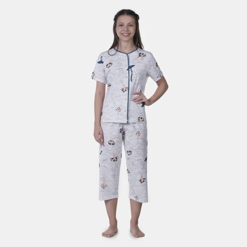 Homewear Manga Curta e Corsário