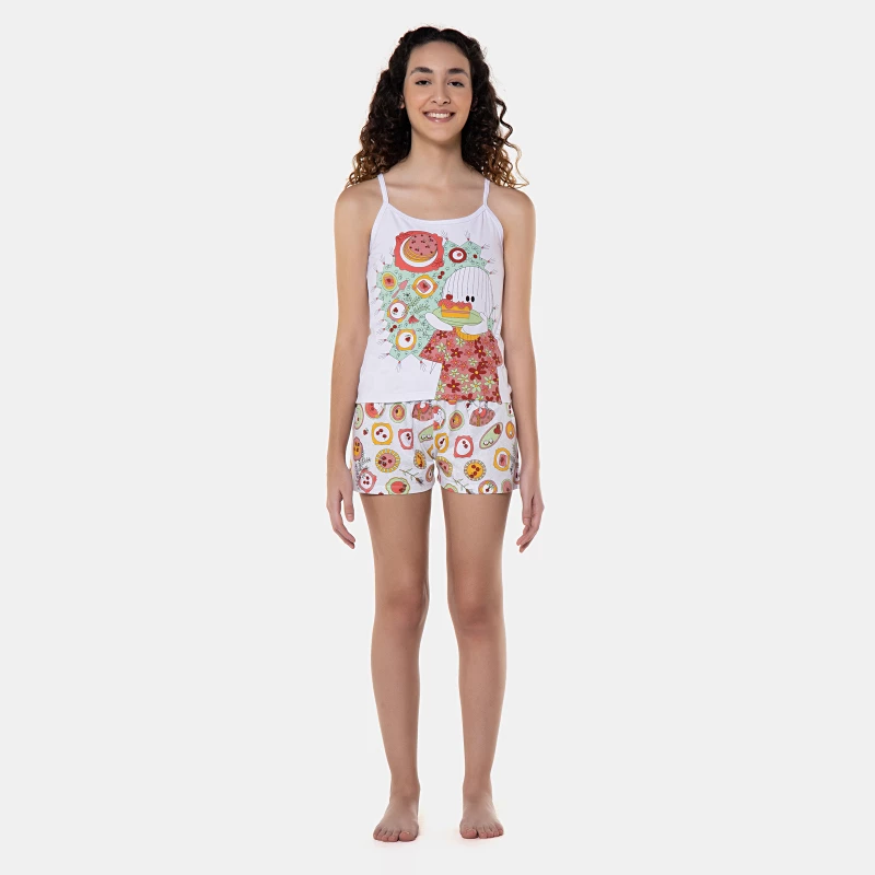 Pijama alça e short