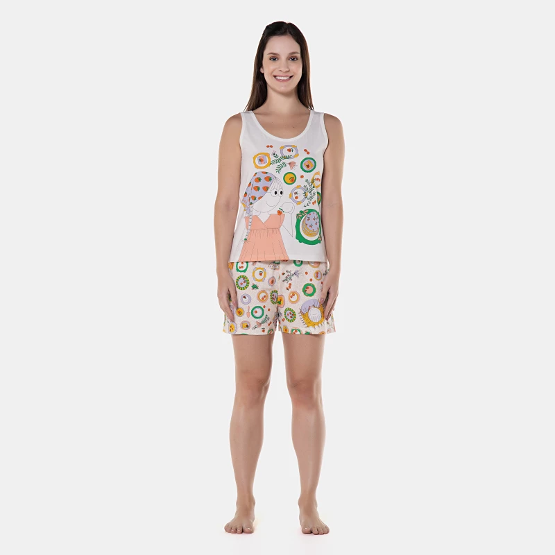 Pijama regata e short