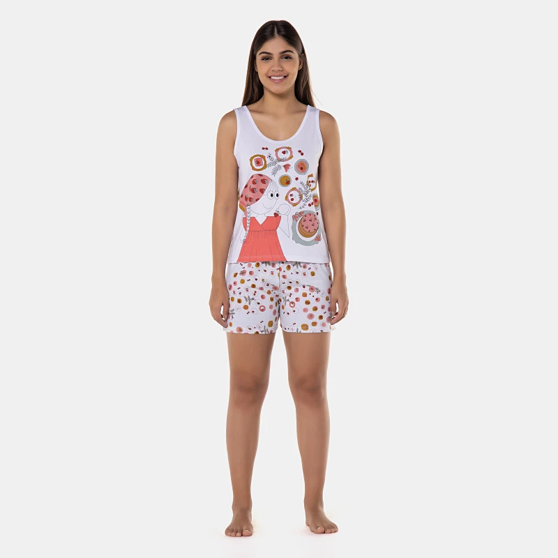 Pijama regata e short