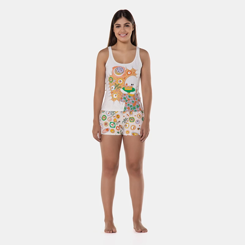 Pijama regata e short
