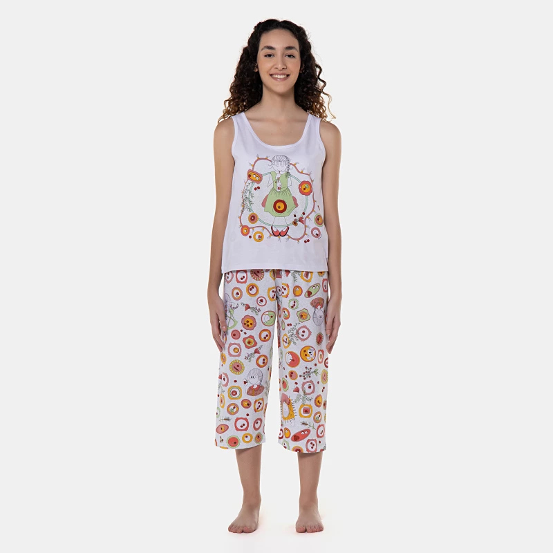 Pijama regata e corsário
