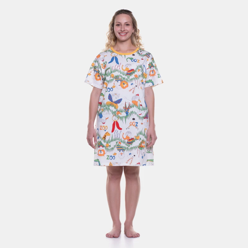 Camisão manga curta 