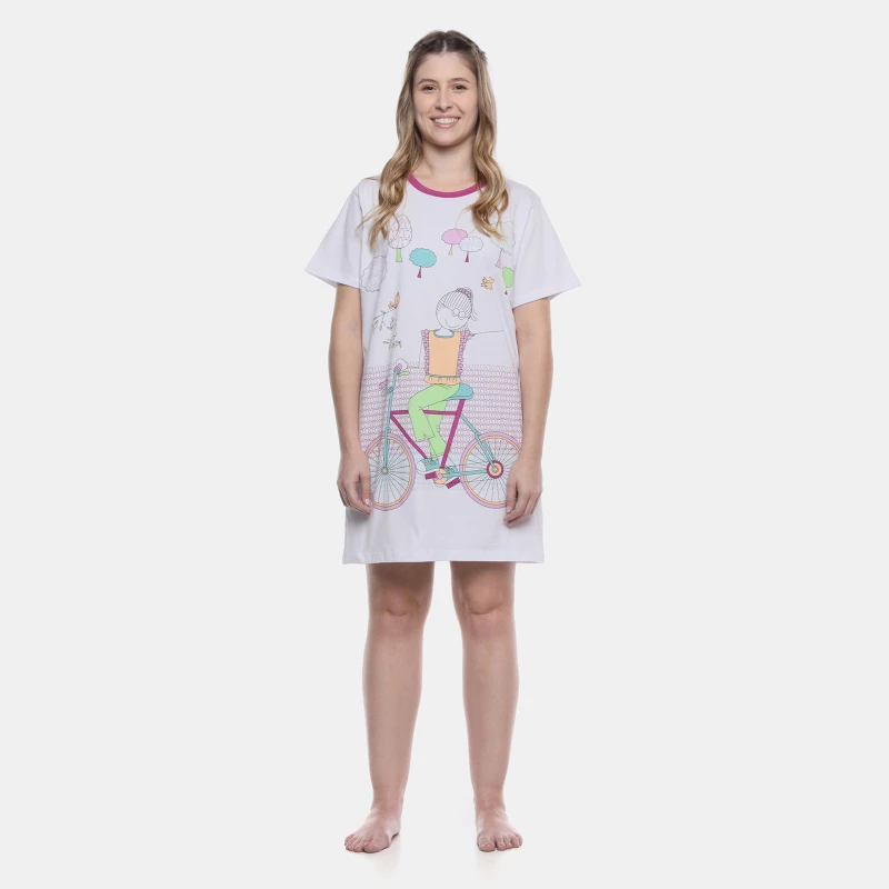 Camisão Manga Curta           