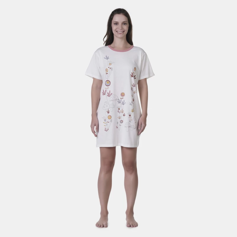 Camisão manga curta                 
