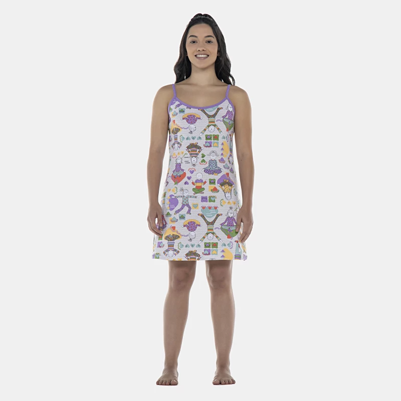 Camisola Feminina Adulto Alça