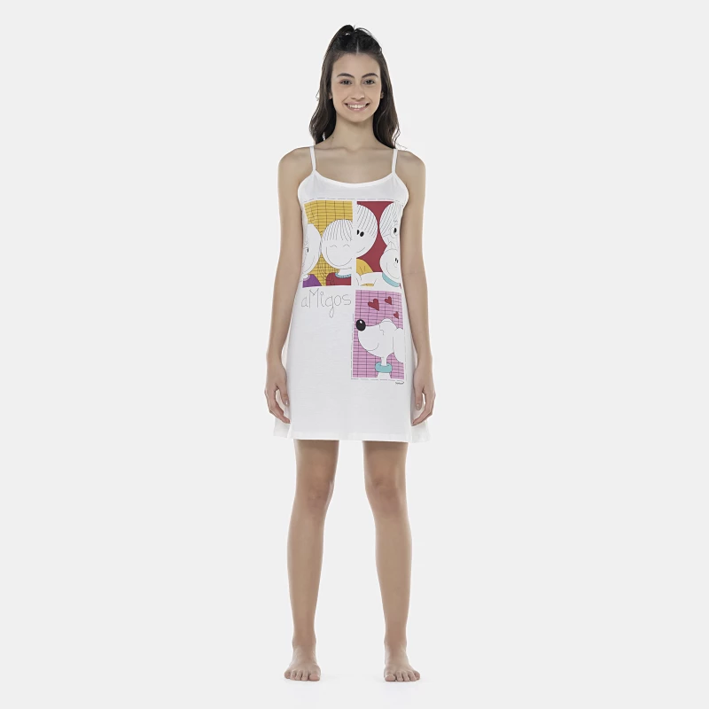 Camisola Feminina Adulto Alça