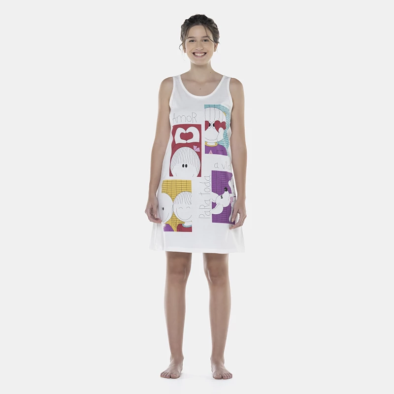 Camisola Feminina Adulto Regata