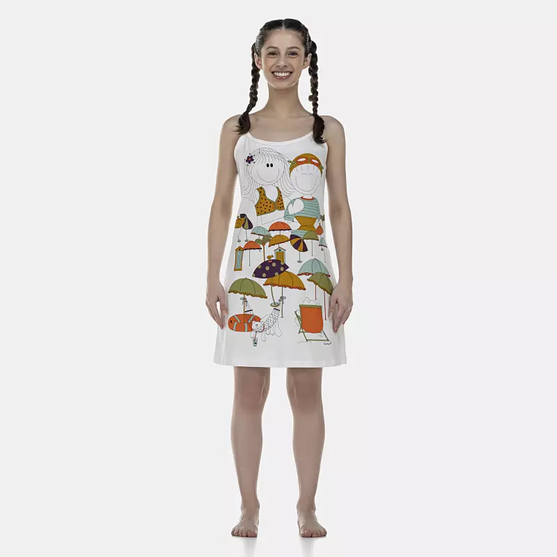 Camisola Feminina Adulto Alça