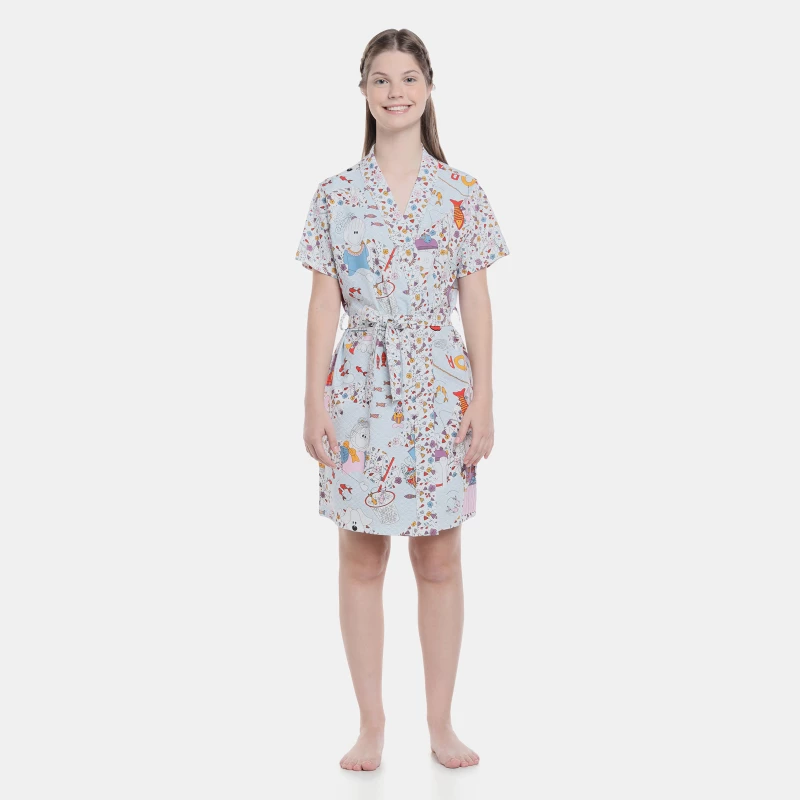 Robe manga curta