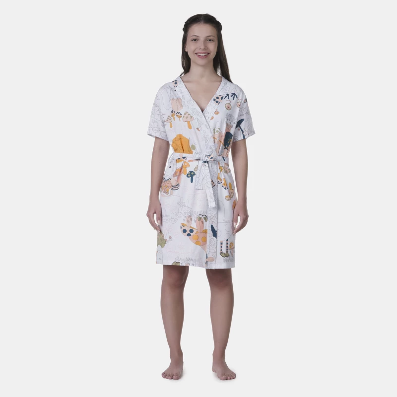 Robe manga curta