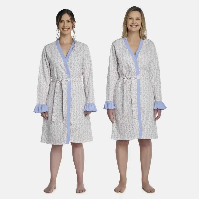 Robe Feminino Adulto Manga Longa Moletinho