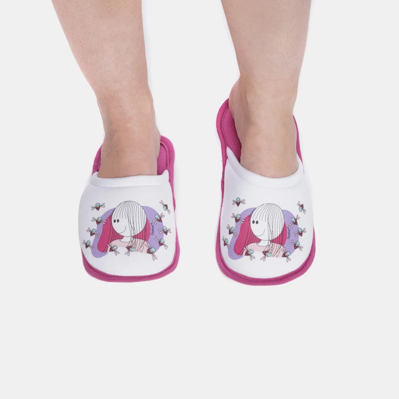 Pantufa Feminino Adulto Fechada
