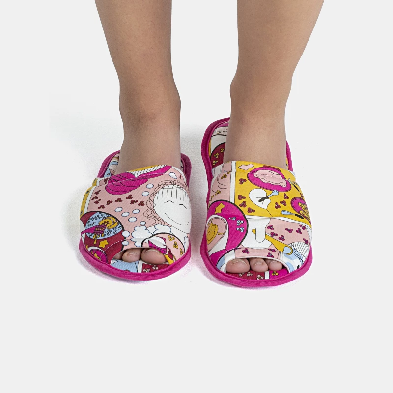Pantufa Feminina Adulto Com Abertura