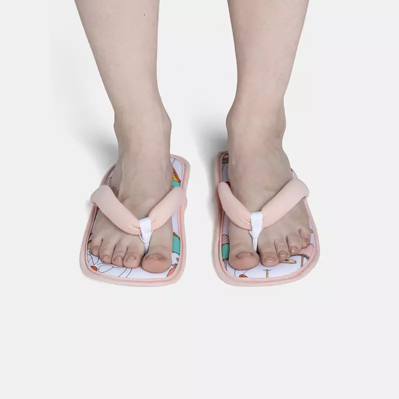 Chinelo Feminino Adulto Tiras