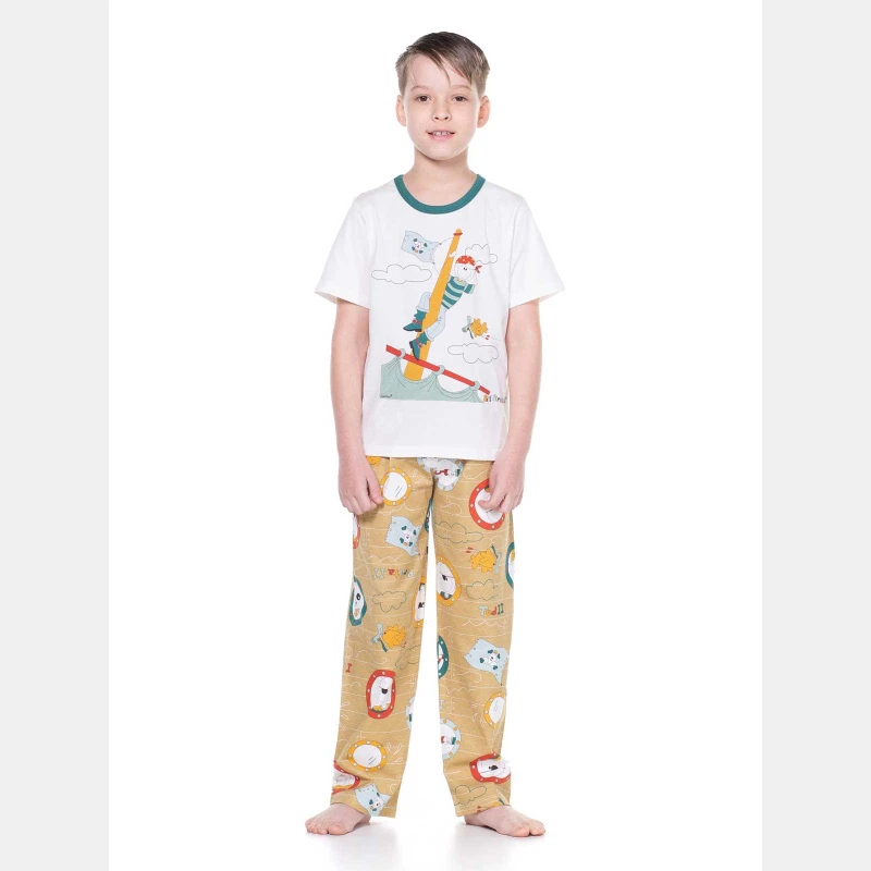 PIJAMA MANGA CURTA E CALÇA